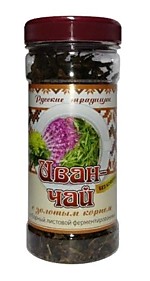 Иван-Чай ферментированный с золотым корнем,тонизирующий 90гр